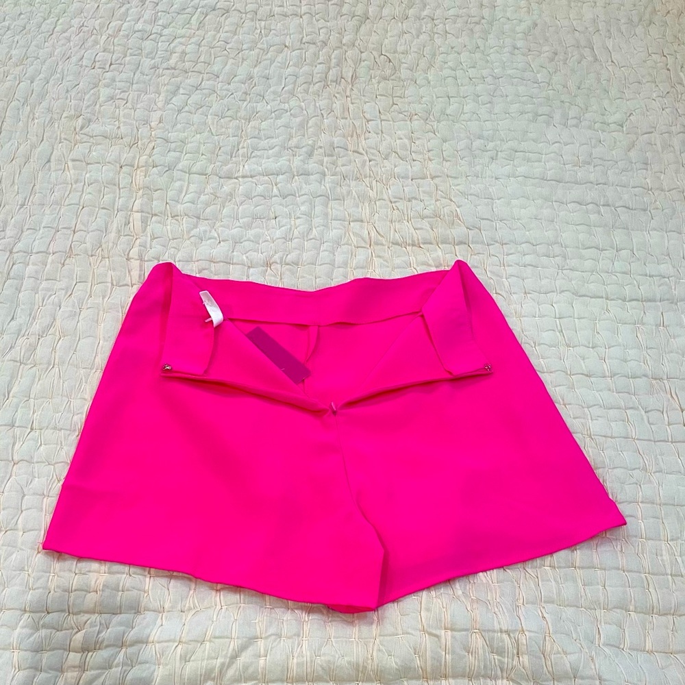 Hot Pink Skort With Ruffle - Picture 3 of 4